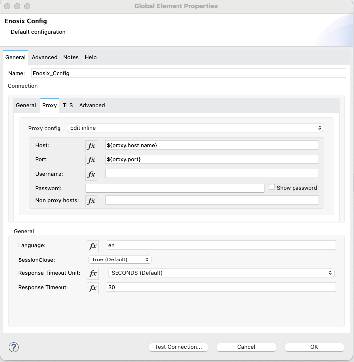 Proxy Config